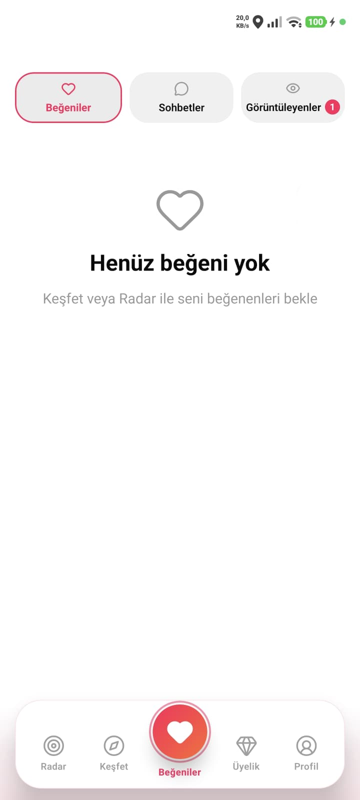 Beğeniler